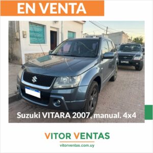 SUZUKI VITARA 2007 MANUAL 4X4