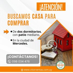 Atención Buscamos casa para Comprar