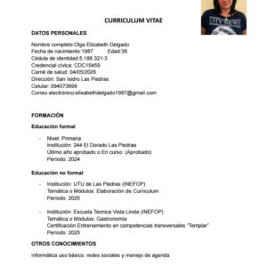 Postulación a Trabajo