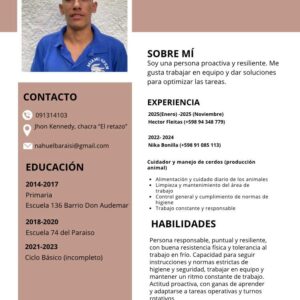 Postulación a Trabajo de campo