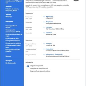 Postulación a Trabajo