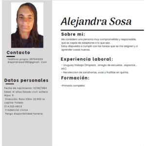 Postulación a Trabajo