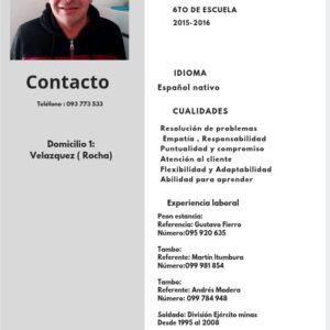 Postulación a Trabajo