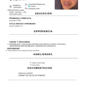 Postulación a Trabajo