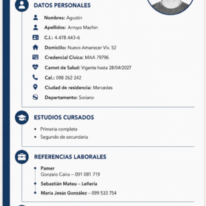 Postulación a Trabajo