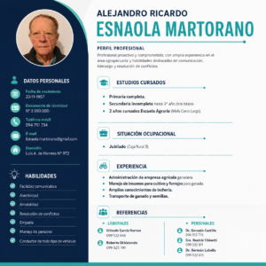 Postulación a Trabajo de Campo
